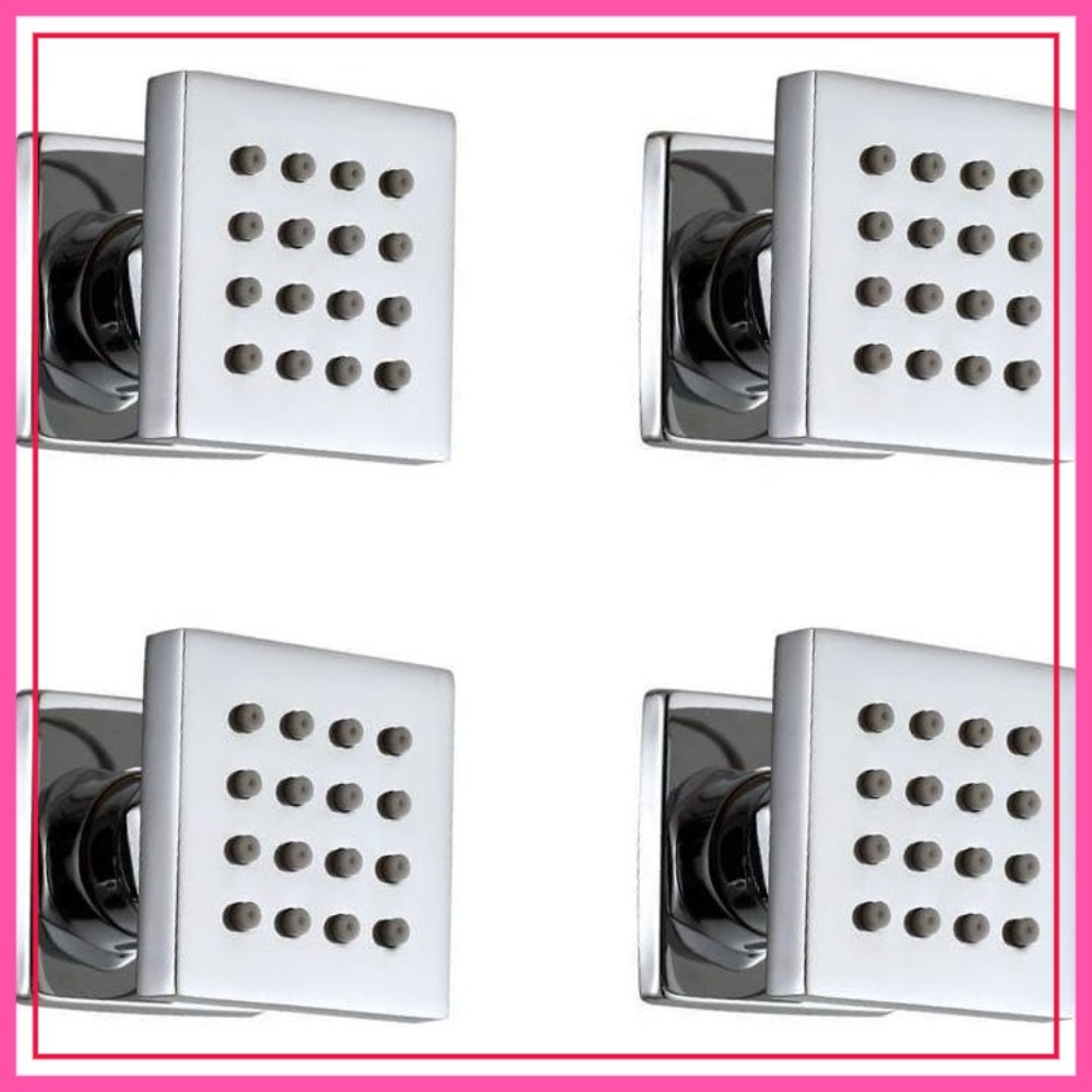 Spa & Wellness Hotel Diamond Ustroń - 4 Pcs Square Solid Brass Shower