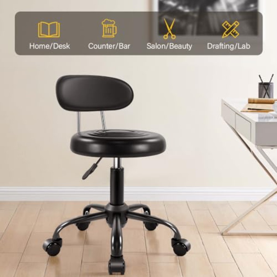Rolling Stool with Wheels Swiv – Spa & Wellness Hotel Diamond Ustroń recenzja i cena