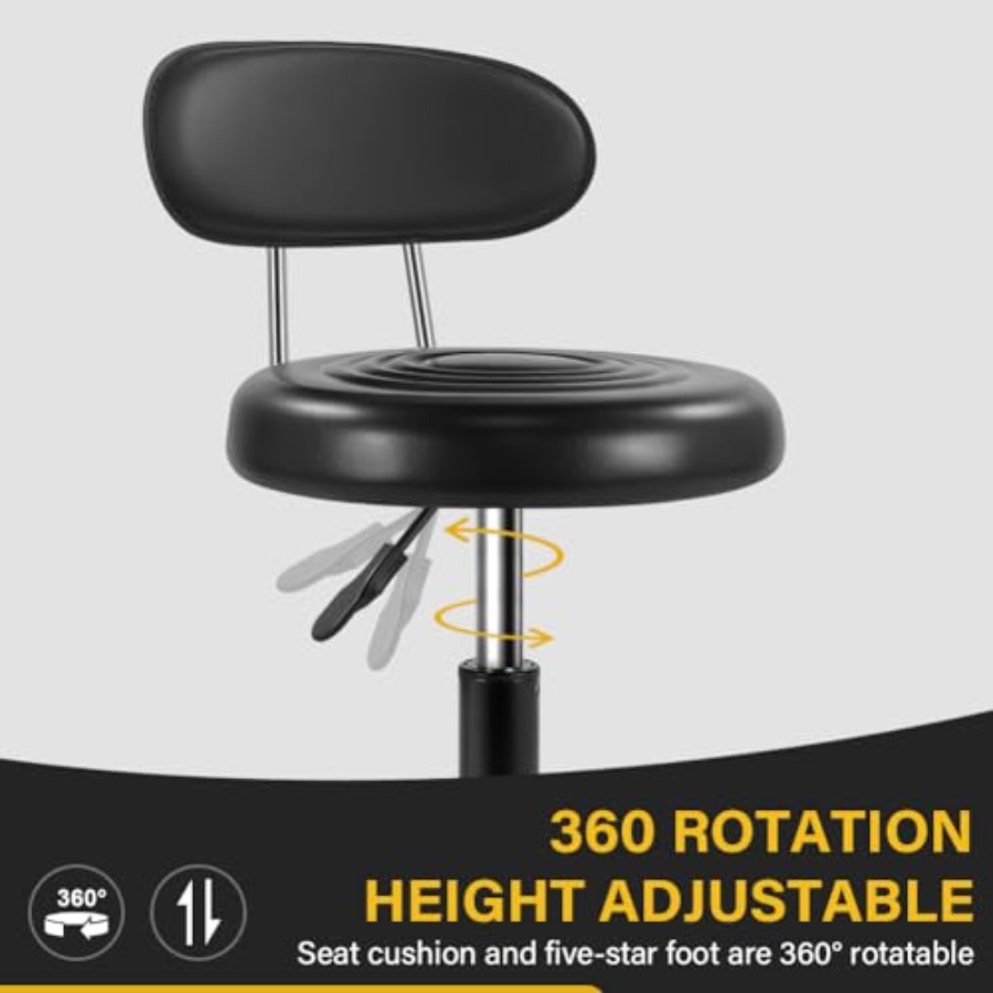 Rolling Stool with Wheels Swiv – Spa & Wellness Hotel Diamond Ustroń recenzja i cena
