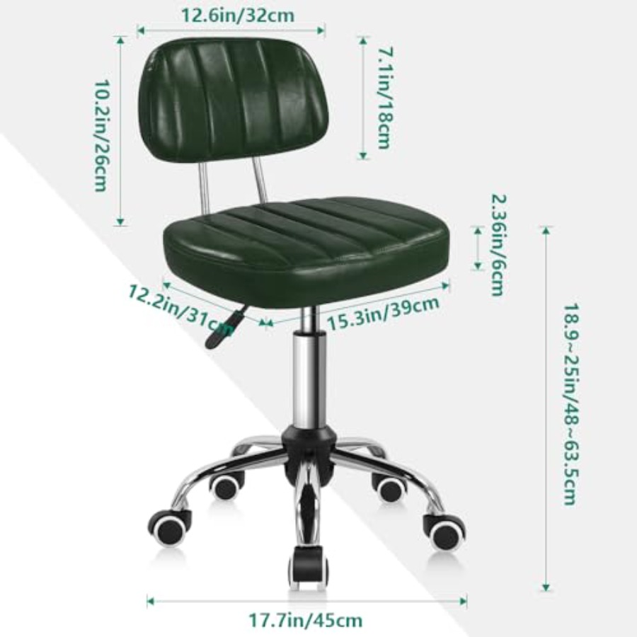 Square Swivel Stool with Wheel – Spa & Wellness Hotel Diamond Ustroń recenzja i cena
