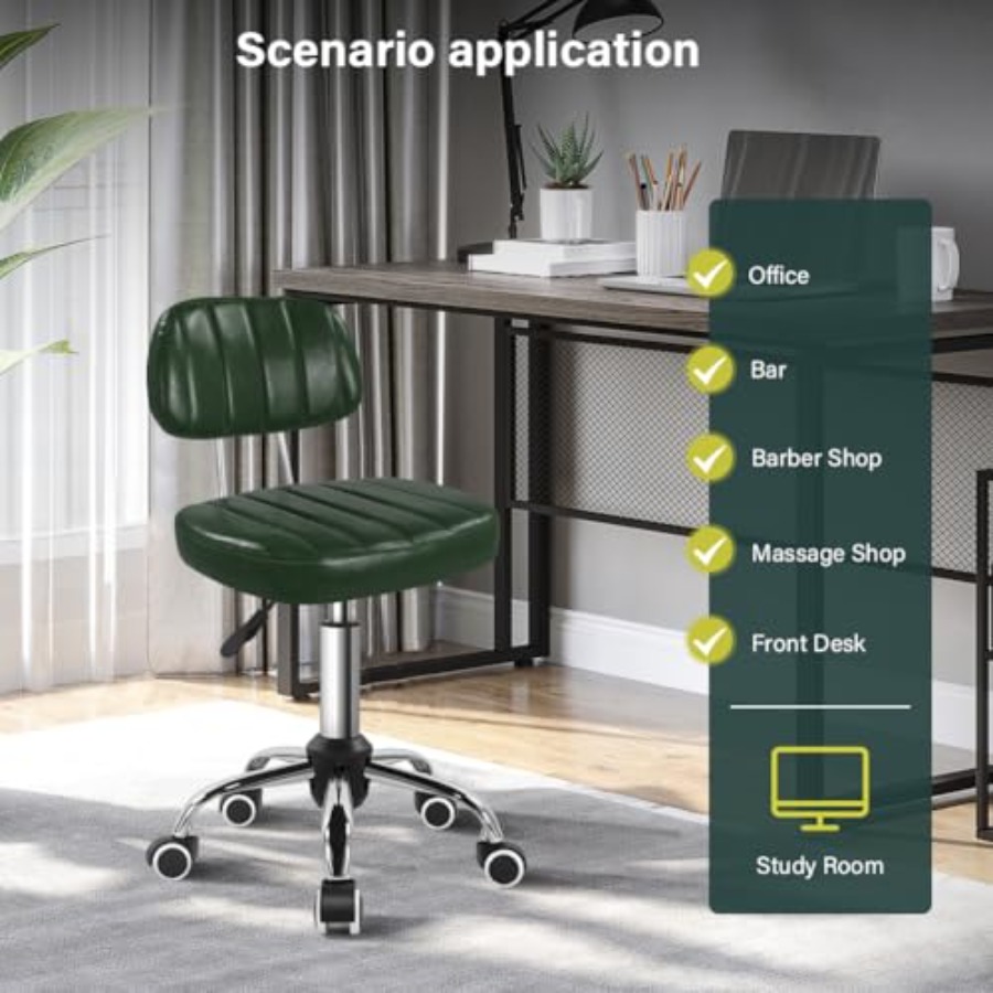 Square Swivel Stool with Wheel – Spa & Wellness Hotel Diamond Ustroń recenzja i cena