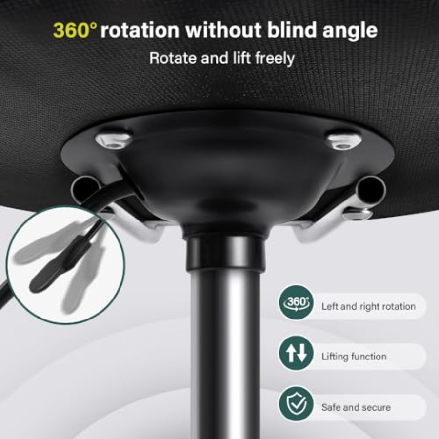 Square Swivel Stool with Wheel – Spa & Wellness Hotel Diamond Ustroń recenzja i cena