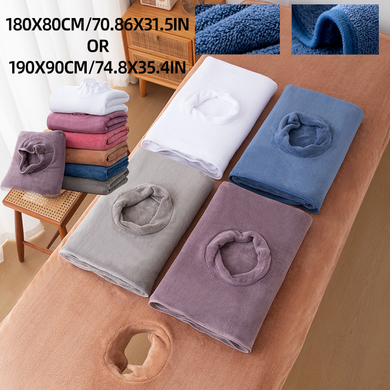 1Pc Beauty Bed Sheet with Hole – Spa Wellness And Beauty recenzja i cena