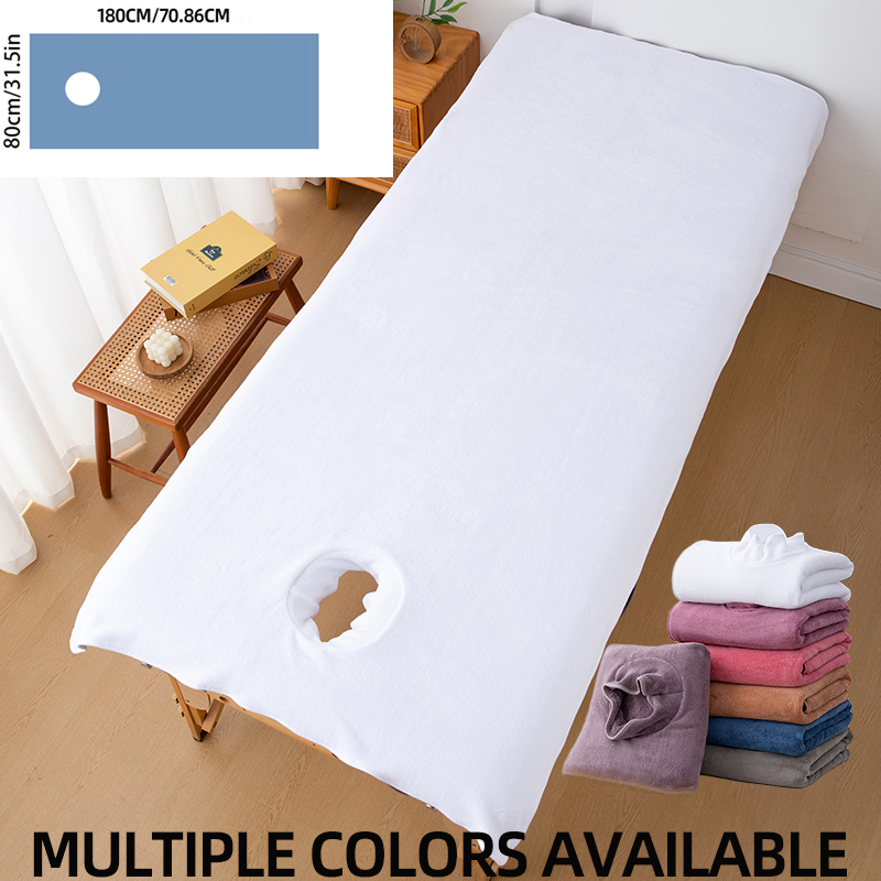 1Pc Beauty Bed Sheet with Hole – Spa Wellness And Beauty recenzja i cena