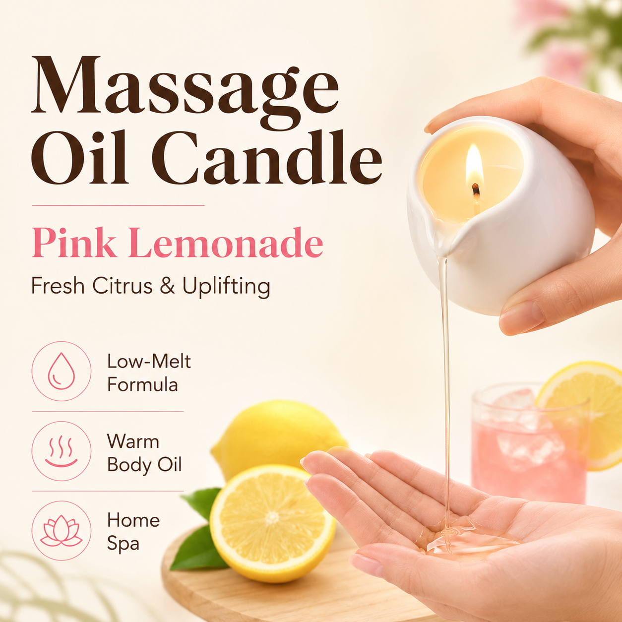 Ceramic Massage Oil Candle Pin – Massage Candle Melting recenzja i cena