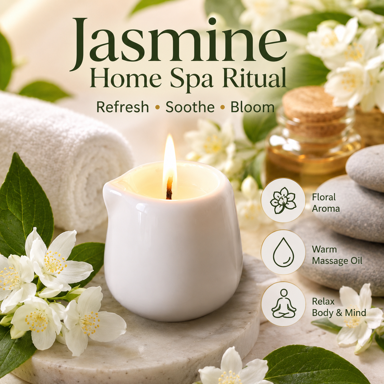 Ceramic Massage Oil Candle Jas – Massage Candle Melting recenzja i cena