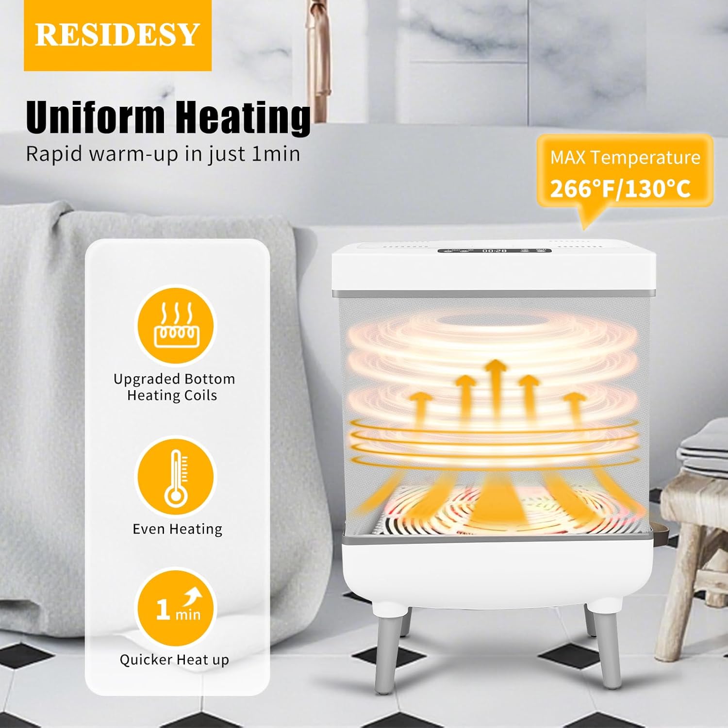Foldable Towel Warmer & Dryer  – Spa & Wellness Hotel Diamond Ustroń recenzja i cena