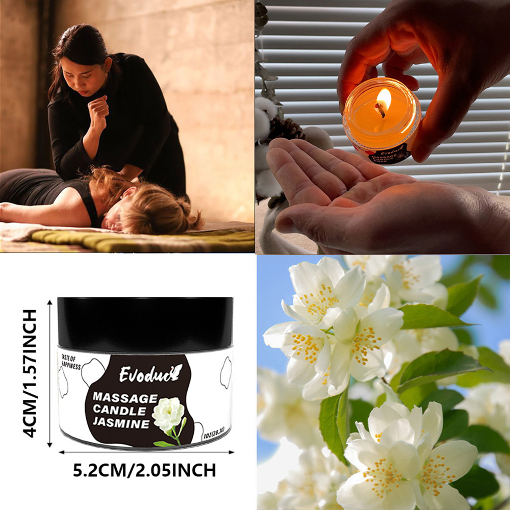 Massage Oil Candle Jasmine Soy – Massage Candle Melting recenzja i cena