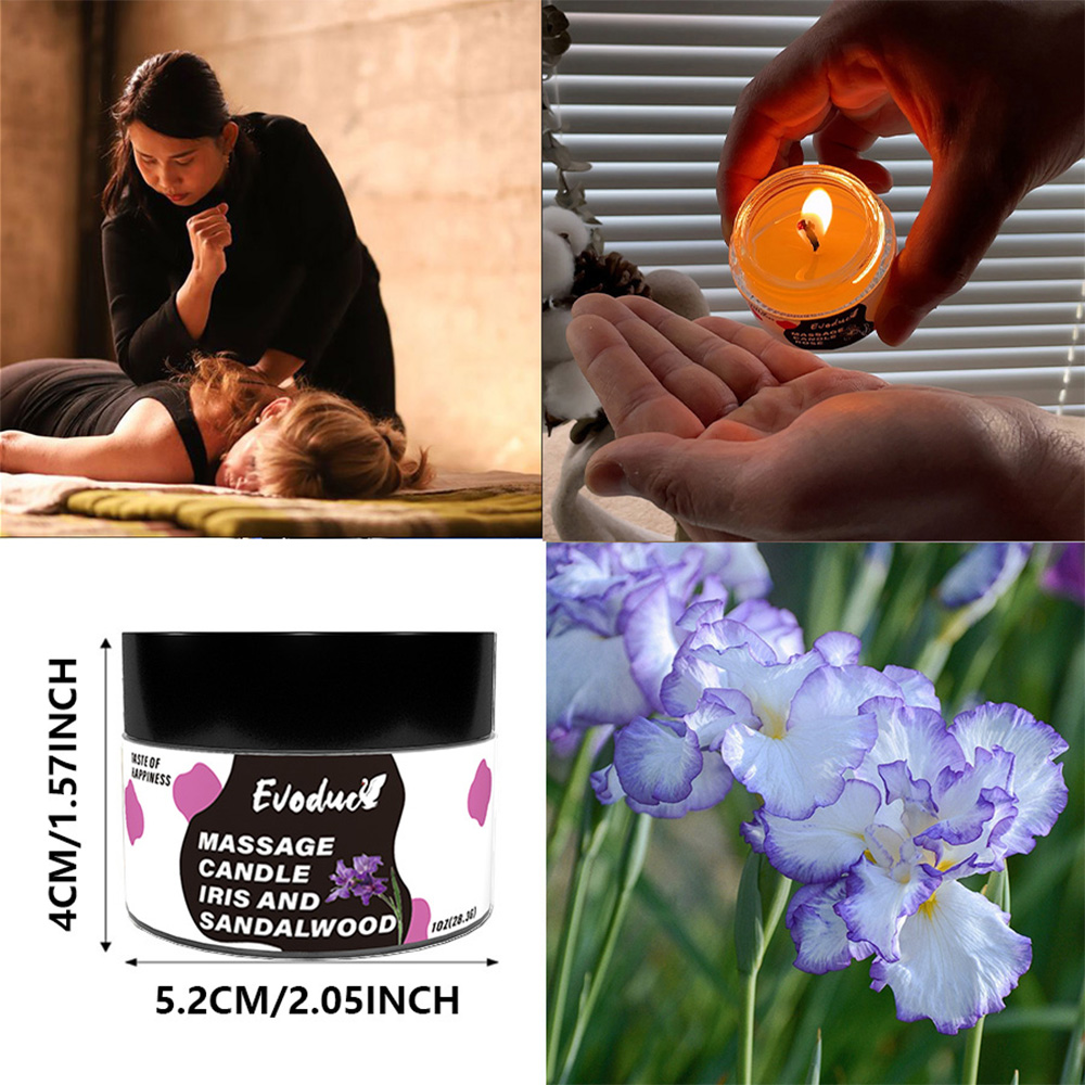 Massage Oil Candle Iris Sandal – Massage Candle Melting recenzja i cena
