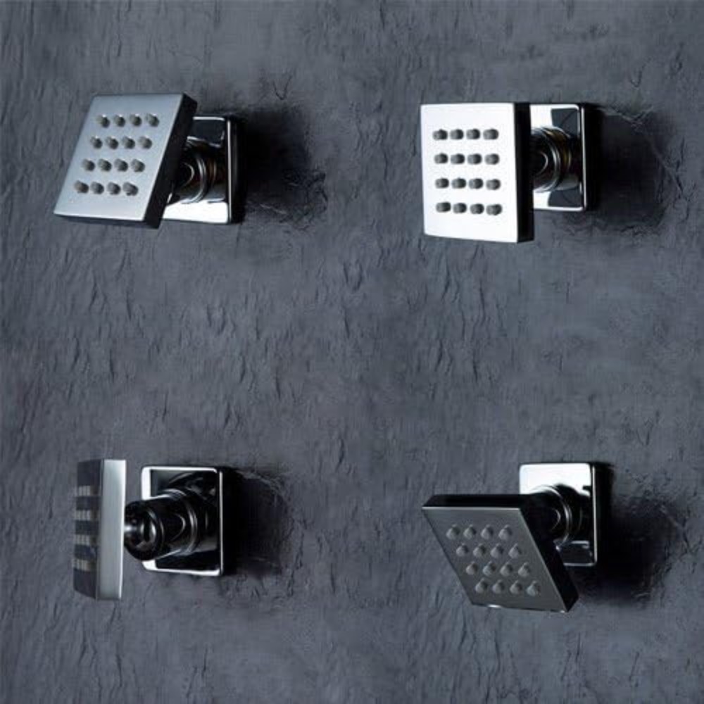 4 Pcs Square Solid Brass Showe – Spa & Wellness Hotel Diamond Ustroń recenzja i cena