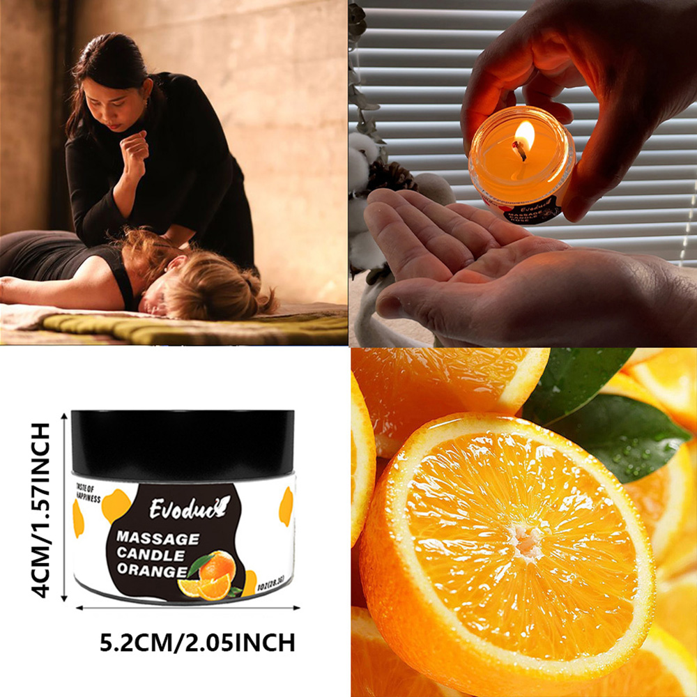 Massage Oil Candle Sweet Orang – Massage Candle Melting recenzja i cena