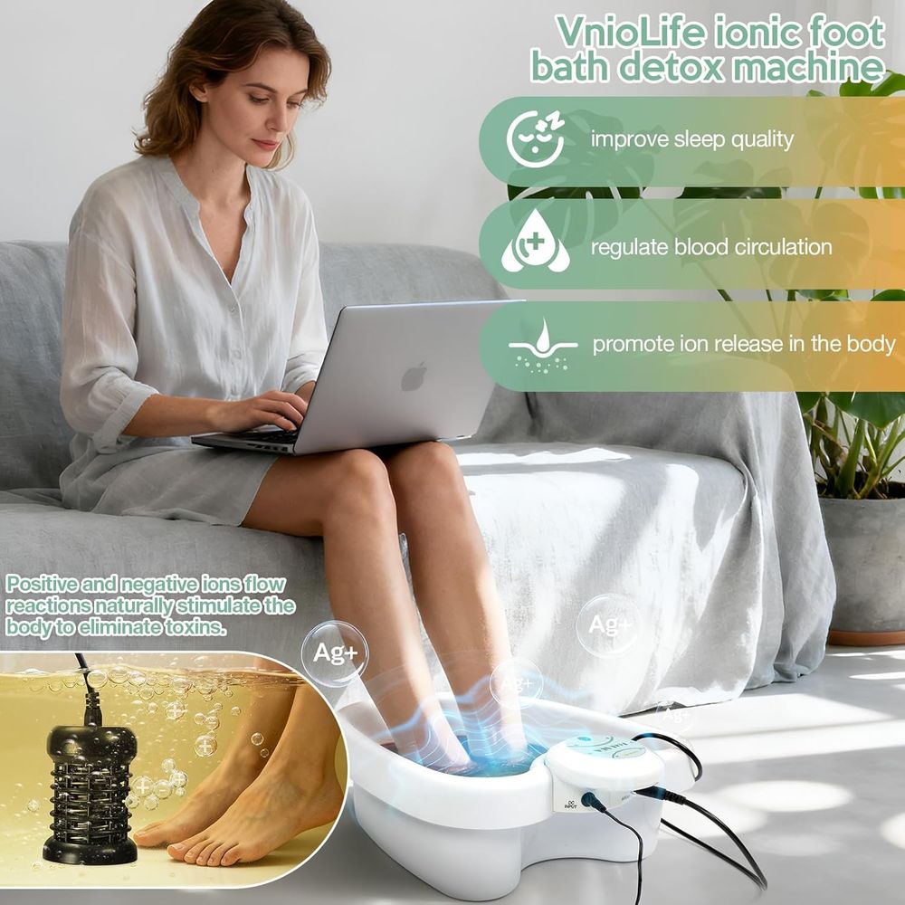 Portable Ionic Foot Spa Detox  – Spa Wellness And Beauty recenzja i cena