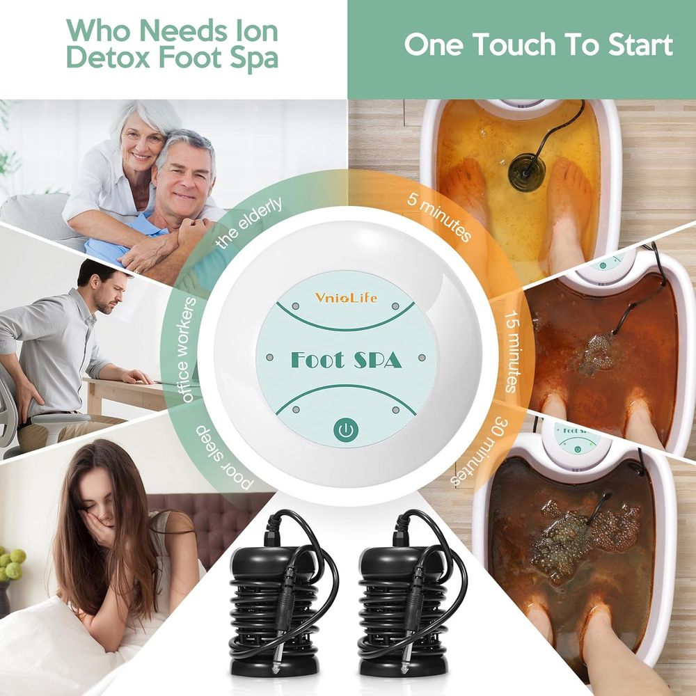 Portable Ionic Foot Spa Detox  – Spa Wellness And Beauty recenzja i cena
