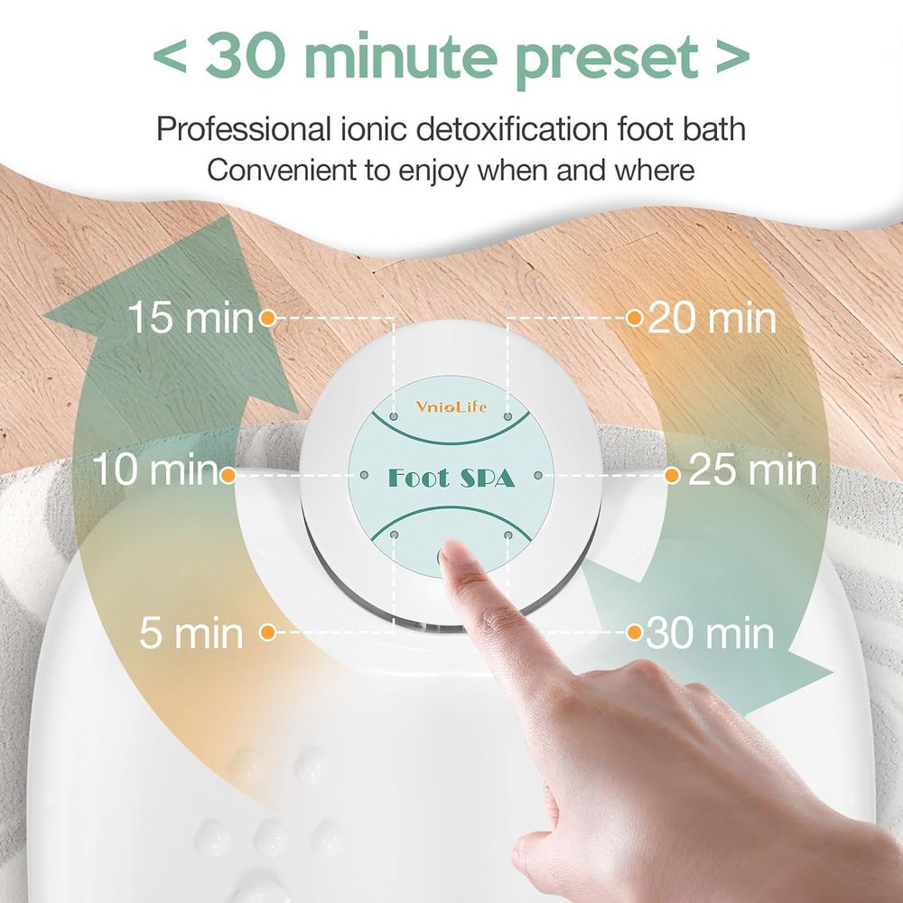 Portable Ionic Foot Spa Detox  – Spa Wellness And Beauty recenzja i cena