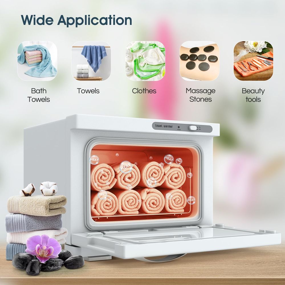 Compact 8L White Towel Warmer  – Spa & Wellness Hotel Diamond Ustroń recenzja i cena
