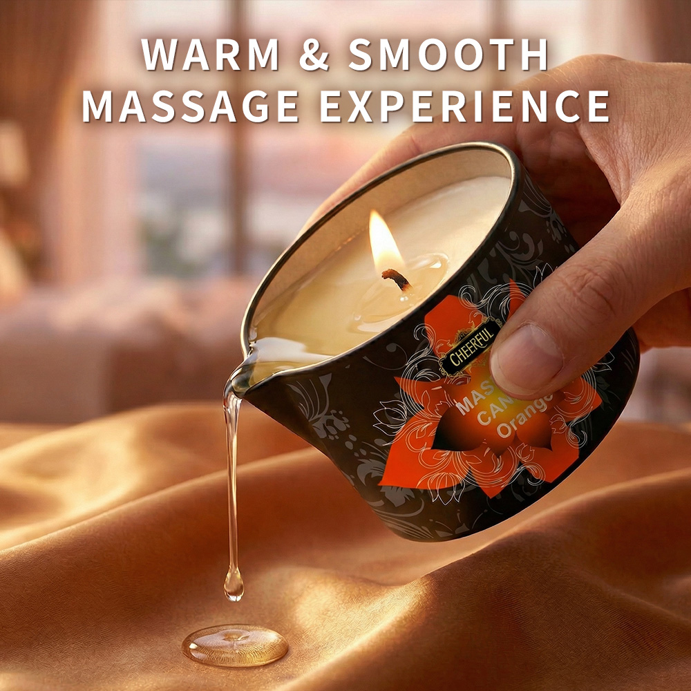 Orange Massage Oil Candle 2oz  – Massage Candle Melting recenzja i cena