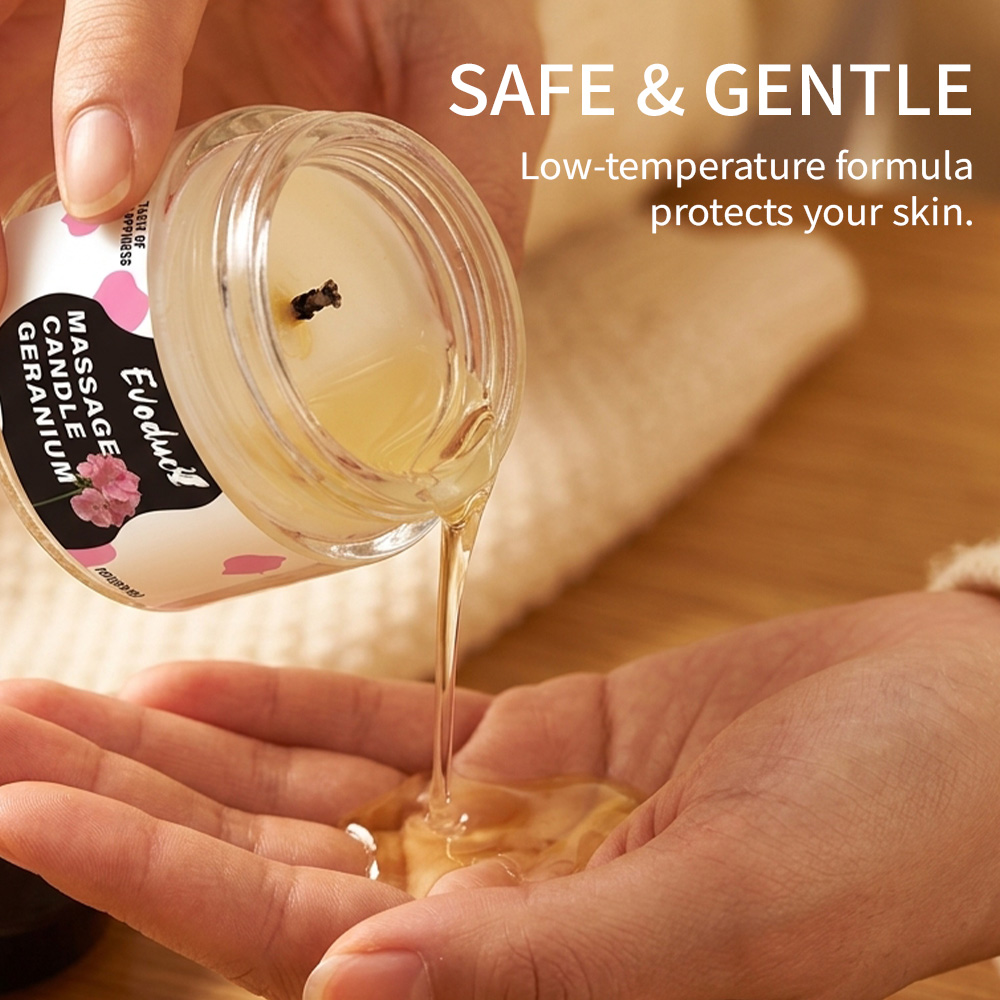 Massage Oil Candle Geranium So – Massage Candle Melting recenzja i cena