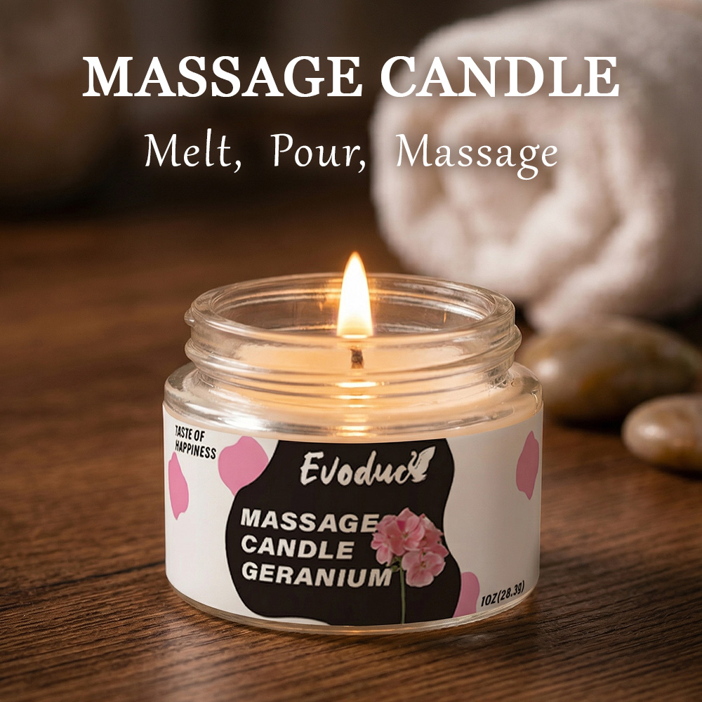 Massage Oil Candle Geranium So – Massage Candle Melting recenzja i cena