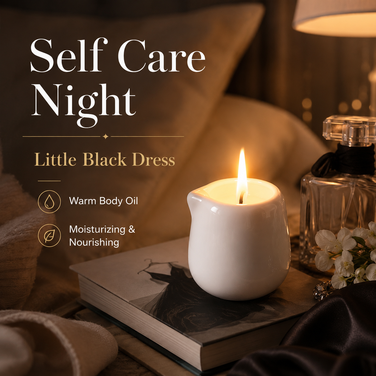 Ceramic Massage Oil Candle Lit – Massage Candle Melting recenzja i cena