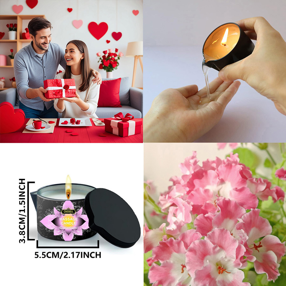 Geranium Massage Oil Candle 2o – Massage Candle Melting recenzja i cena