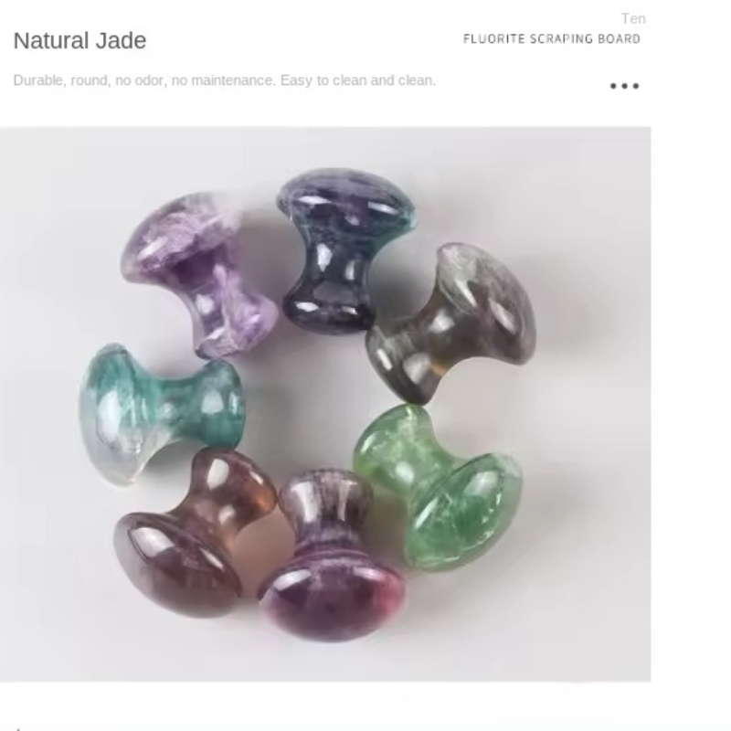 Natural Jade Massager Fluorite – Spa Wellness And Beauty recenzja i cena