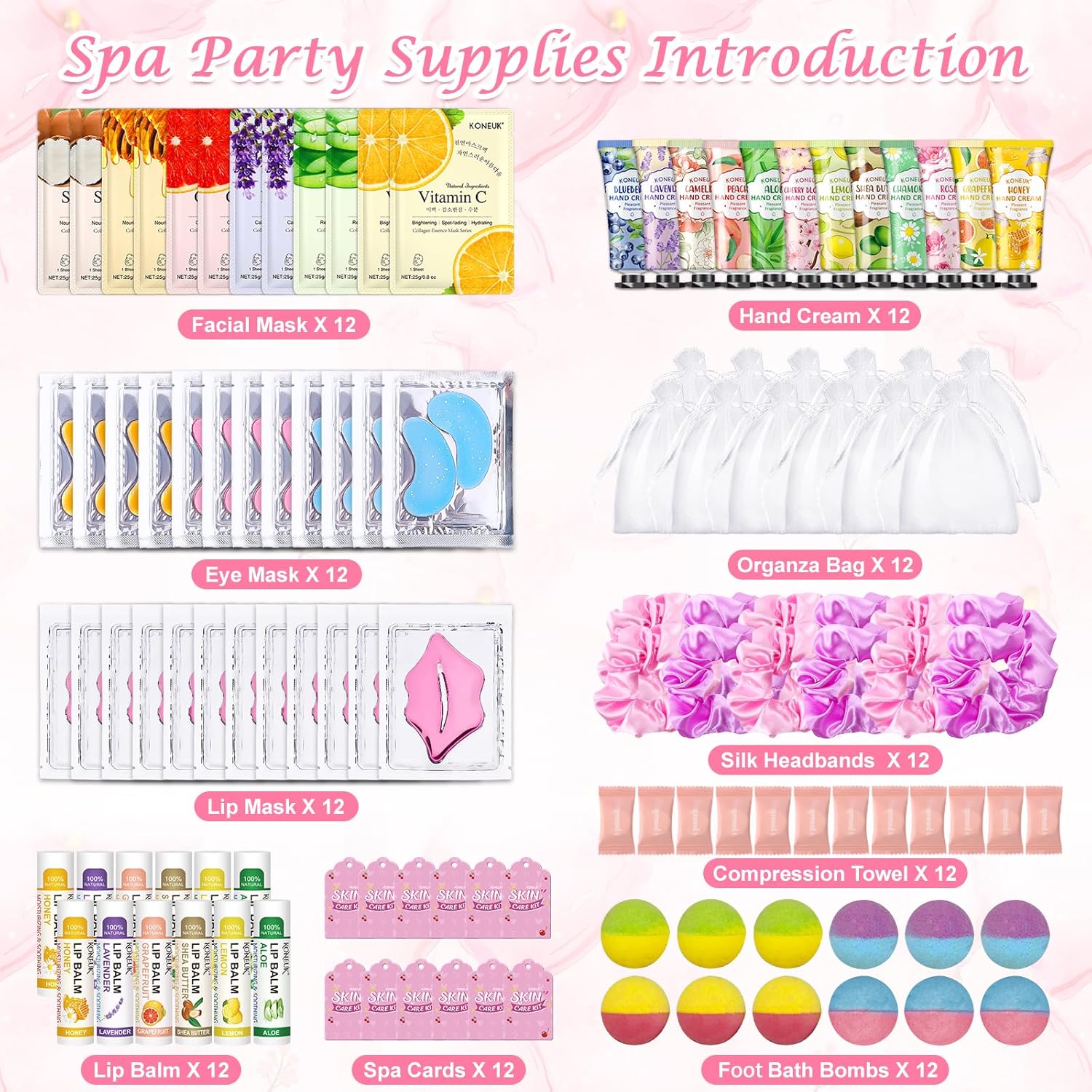 Spa Party Supplies Kit with 12 – Spa & Wellness Center Hotel Solverde recenzja i cena