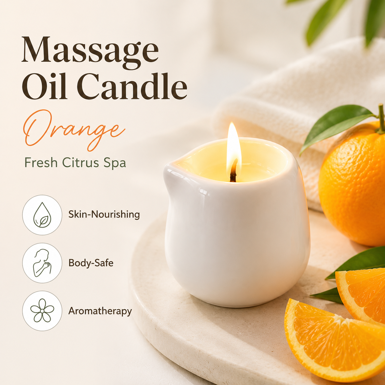 Ceramic Massage Oil Candle Ora – Massage Candle Melting recenzja i cena