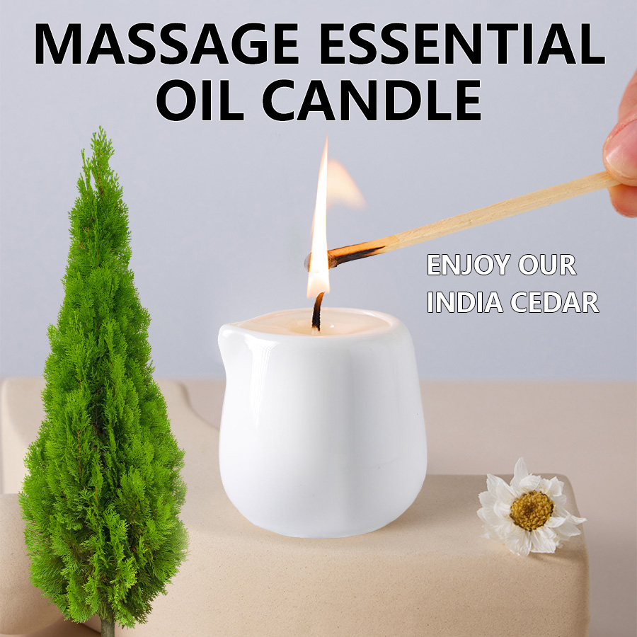 Ceramic Massage Oil Candle Ind – Massage Candle Melting recenzja i cena